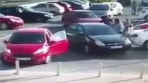 Car Park Rage Ends With A Bang