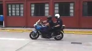 Failing Police Motorbike Exam