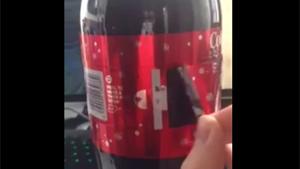 Bow Tie On Coke Bottle