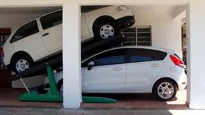 1 Parking Spot, 2 Cars