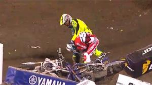 Supercross Racer Beats Up Competitor