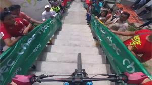 Spectacular FPV Urban Downhill Race