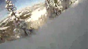 Snowboarder Gets Caught In Avalanche