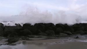 Sneaker Wave Comes In Fast