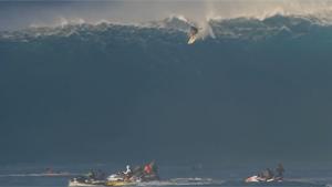 Wiped Out Trying To Surf 'Jaws'