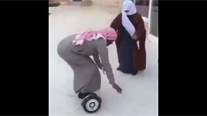 Saudi Dad Crashes With Hoverboard