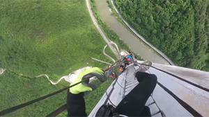 Climbing 360 Meter High Chimney