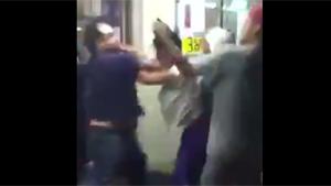 Four Guys Getting Their Asses Kicked