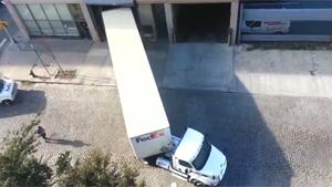 Truck Driver With Parking Skills