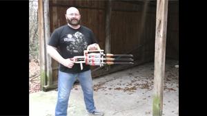 Coca Cola Powered Arrow Gattling Gun