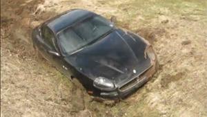 Ditched Maserati GT
