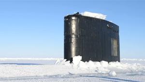 Submarine Surfaces In The Arctic
