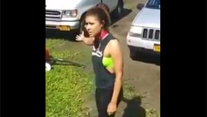 Girl Tests Dog Shock Collar