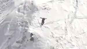 Freeride Skiing Crash