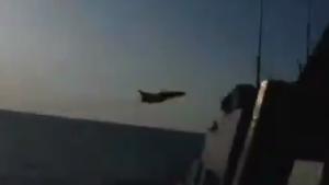 Russian Fighter Jets Low Fly Over