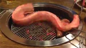Squirming Eel On BBQ