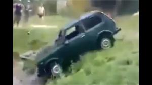 Epic Car Towing Fail