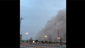 Huge Sandstorm Blows Over City