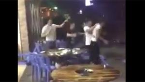 Massive Brawl In Chinese Restaurant