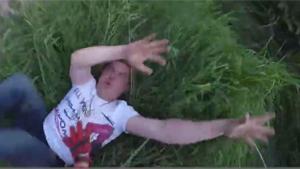 Aggressive Driver Ends Up In Nettles