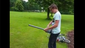 Ball Busting Potato Gun