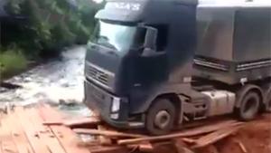 Dangerous Bridge Crossing