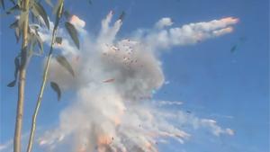 Thai Celebration Rocket Explodes