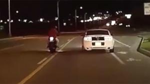 Aggressive Motorist Taken Down