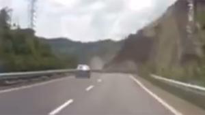 Landslide Blocks Road