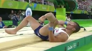 French Gymnast Breaks Leg At Olympics