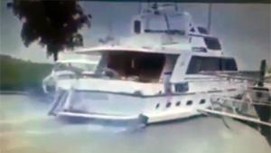 Drunk Yachter Creates Havoc In Harbor