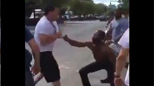 Funny Fist Fight Ends In KO