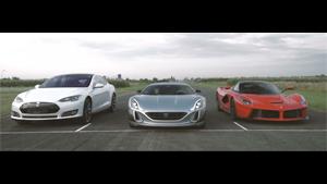 Rimac Concept One Vs LaFerrari