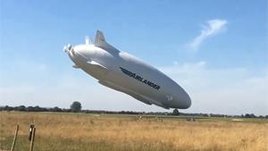 Airlander 10 Makes Nosedive Landing