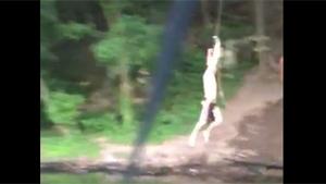 Rope Swing Fail