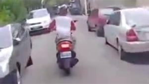 Fleeing Suspect Crashes Hard