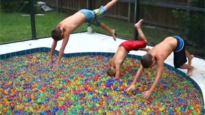 A Pool Full Of Orbeez