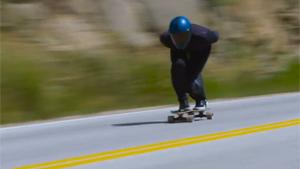 Skateboard Speed Record Attempt