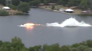 Drag Boat Crash At 260 MPH