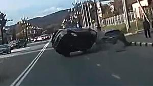 Woman Crashes Brand New Car