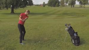 Frustrated Golf Player Smashes Drone