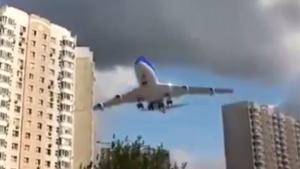 Terrifying Low Approach From Plane