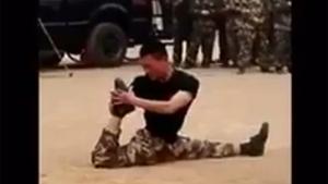 Soldier With Contortionist Skills