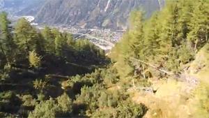 Wingsuit Diver Crashes In Trees