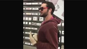 Crazy Dude Wrecks Apple Store