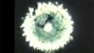 Nuclear Explosions As Seen From Space