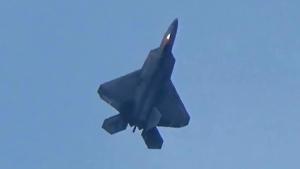 F-22 Raptor In Freefall