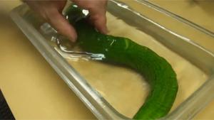 Turning A Cucumber Into A Snake