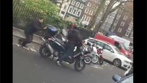 Shameless Bike Theft In Broad Daylight