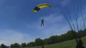 Parachute Crash Landing
